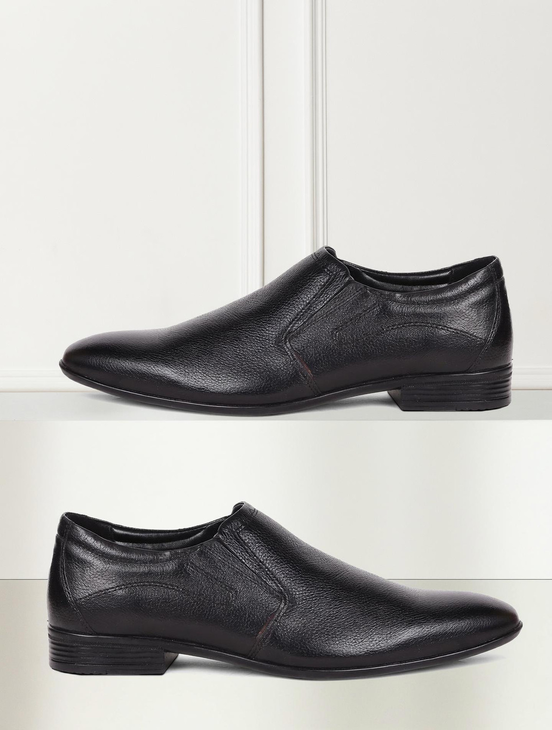 Image of VAN HEUSEN Slip On For Men (Black , 8)