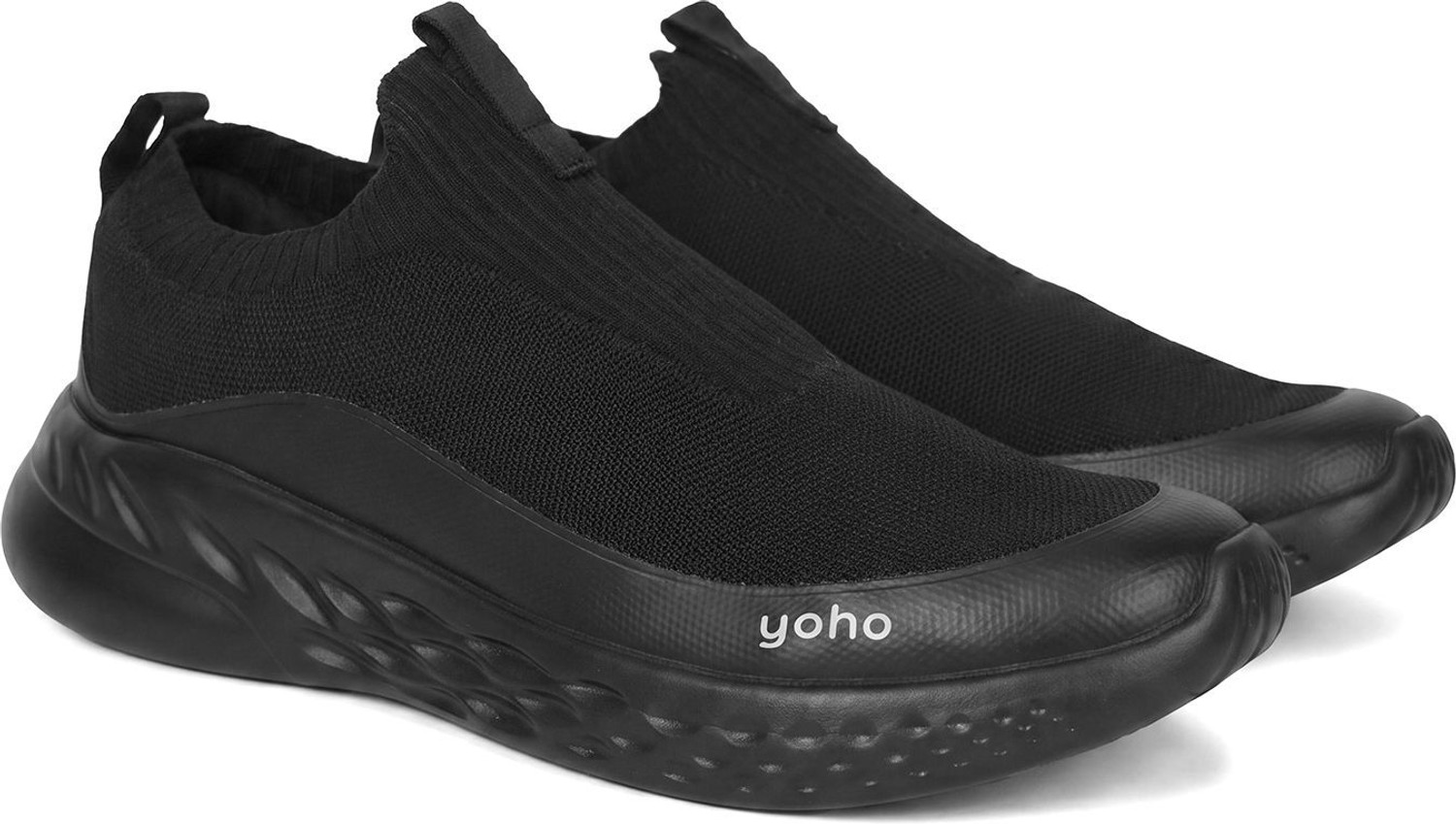 Image of Plaeto EZPlay Walking Shoes | Comfortable Lightweight Shoes with Breathable Mesh Slip On Sneakers For Men (Blue, Grey , 7)