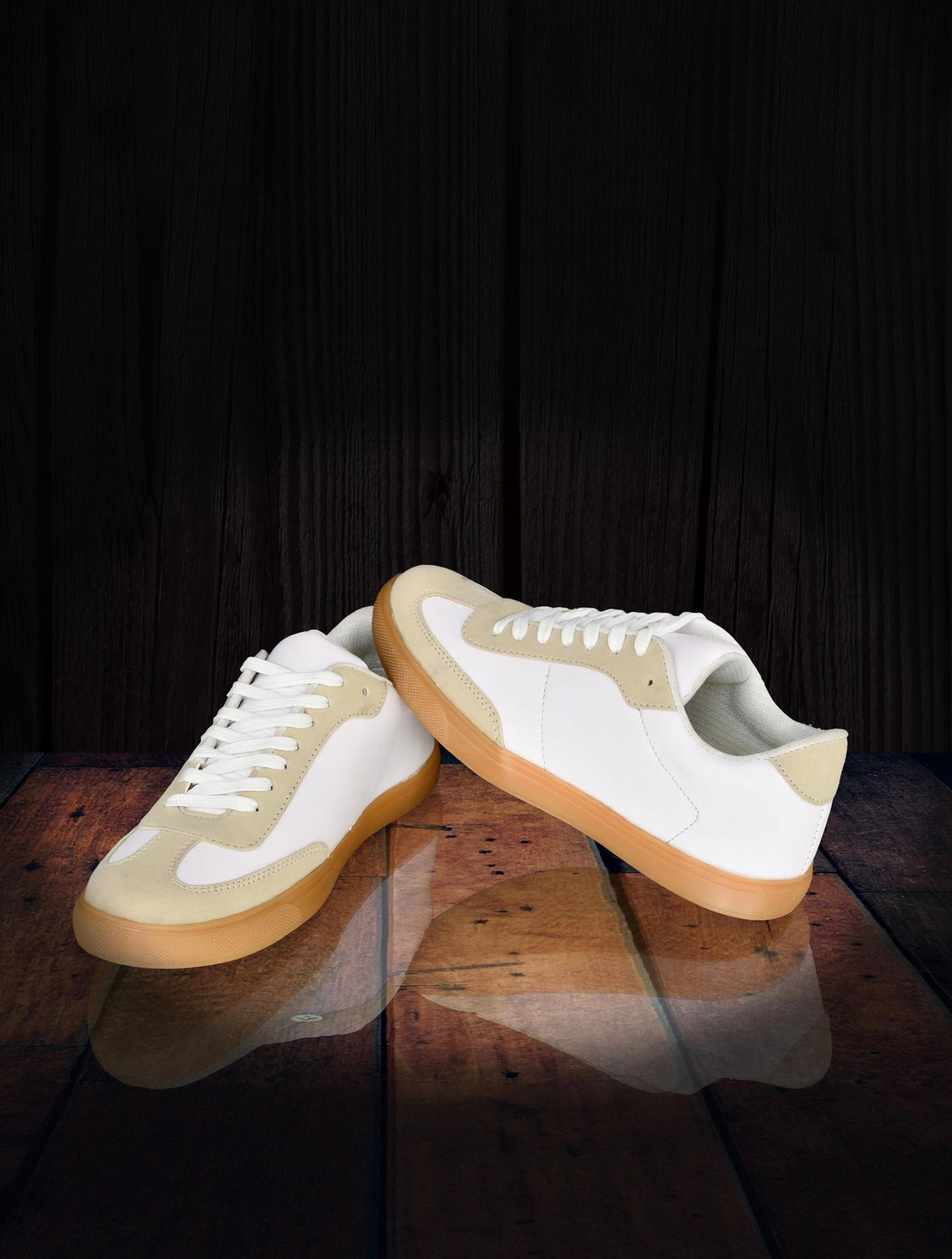 Image of Kadak Collection Sneakers For Men (Tan , 7)
