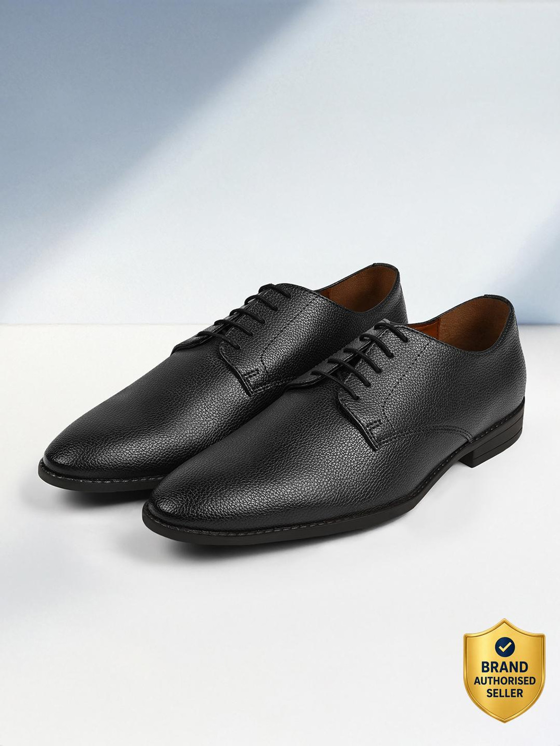 Image of Bata Derby For Men (Black , 13)