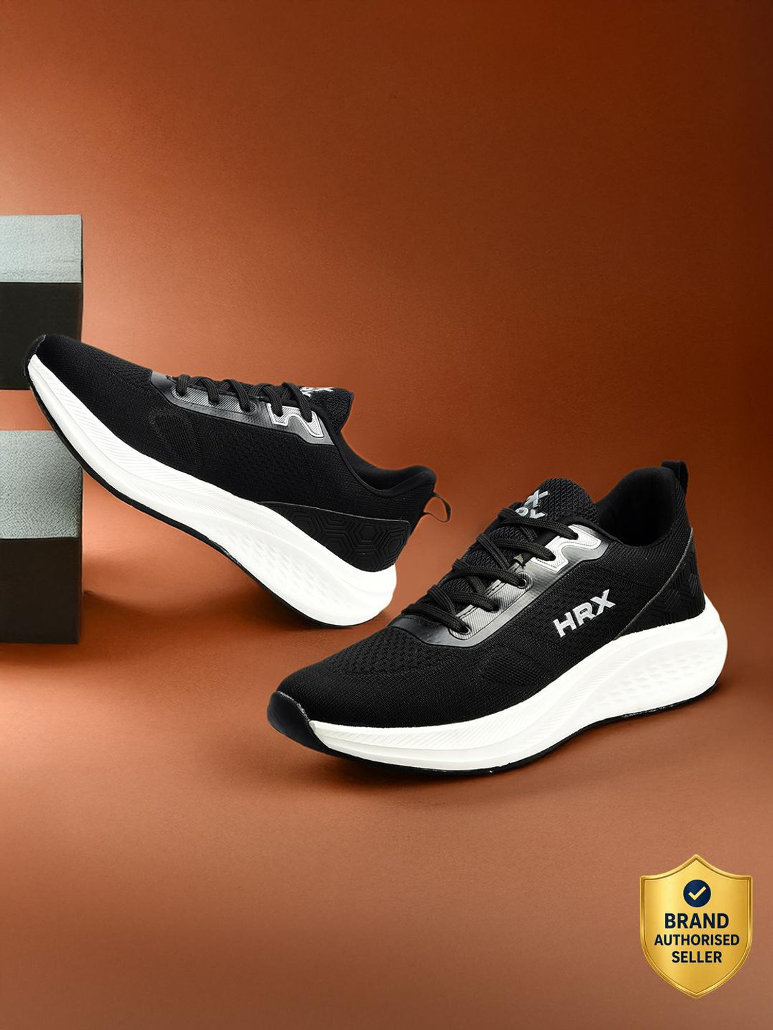 Image of HRX by Hrithik Roshan RC-110W GREY Training & Gym Shoes For Men (Grey , 8)
