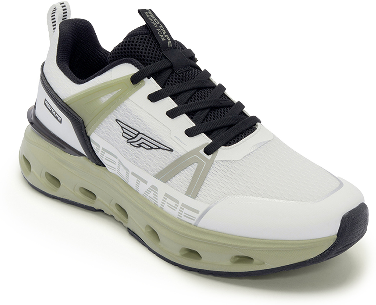 Image of HRX by Hrithik Roshan HX-001 27 Running Shoes For Men (Off White , 10)