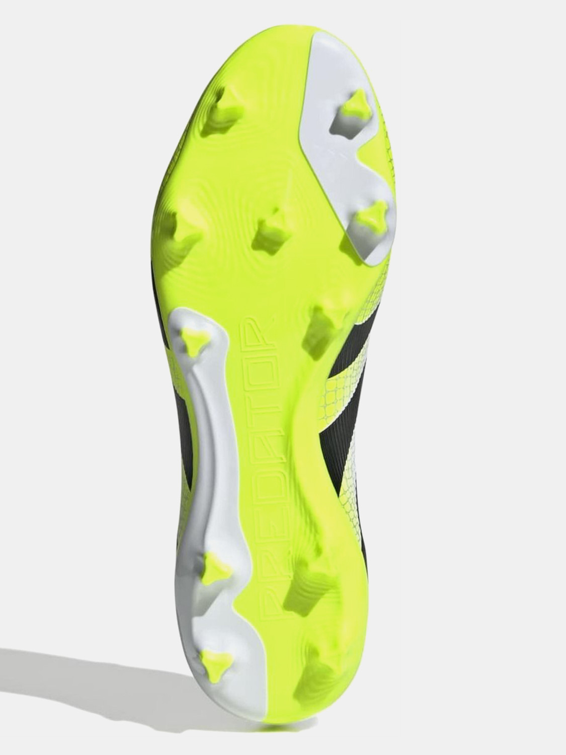 Image of ADIDAS PREDATOR LEAGUE FG Football Shoes For Men (White, Green , 10.5)