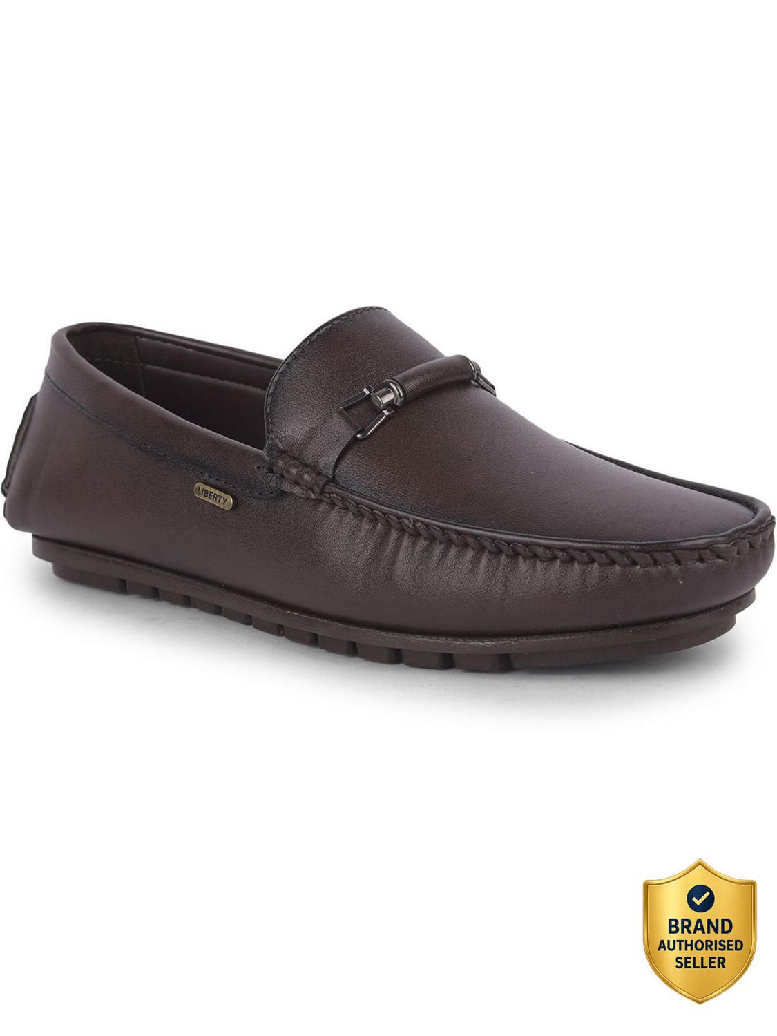 Image of LIBERTY 2101-01 Slip On For Men (Black , 7)