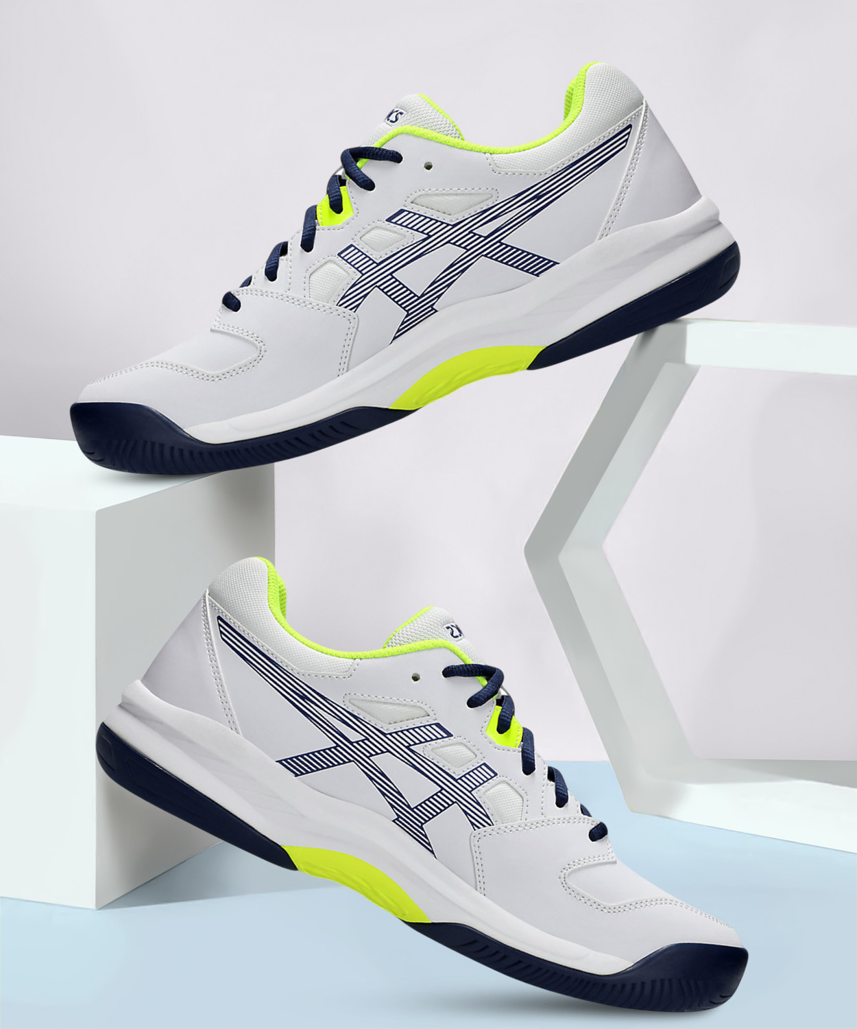 Image of Asics GEL-RENMA Badminton Shoes For Men (White , 6)
