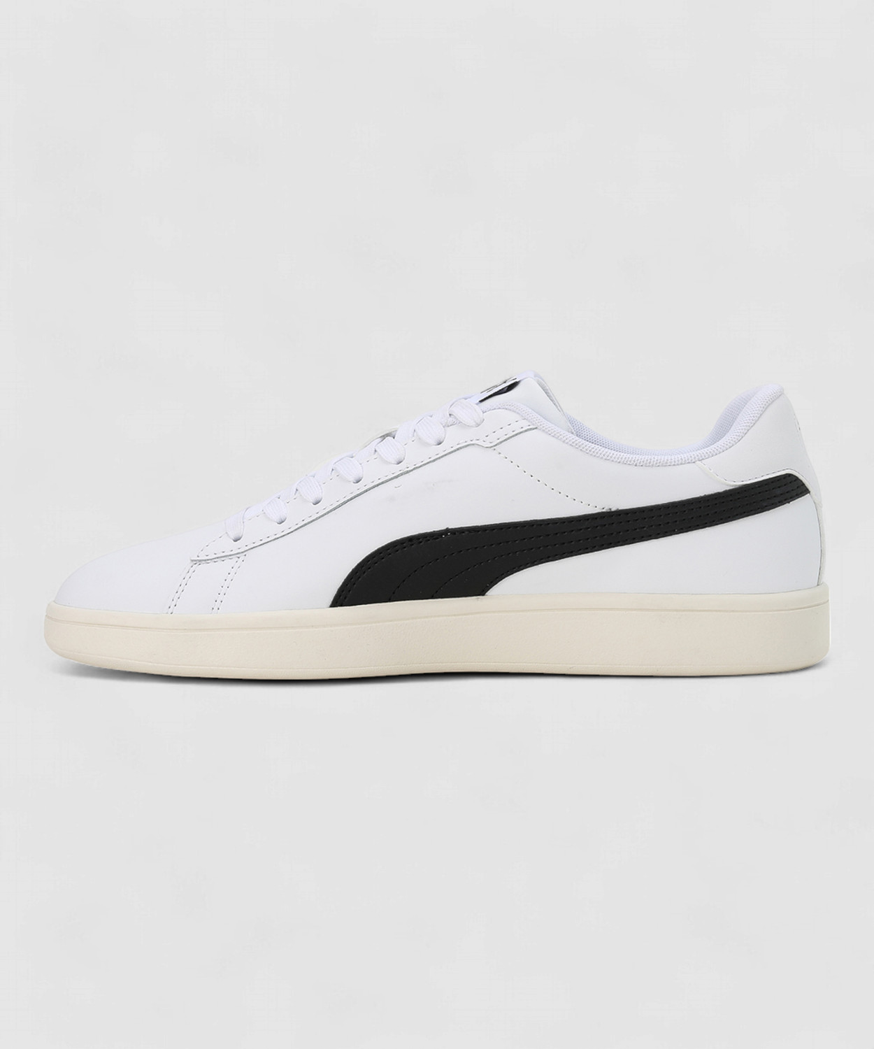 Image of PUMA Smash 3.0 L Sneakers For Men (White , 8.5)
