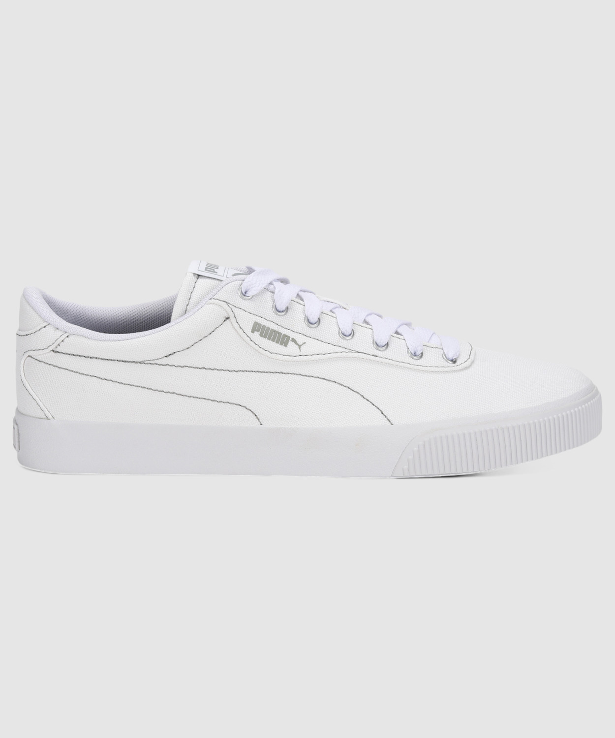 Image of PUMA IV-60 Canvas Shoes For Men (White , 12)
