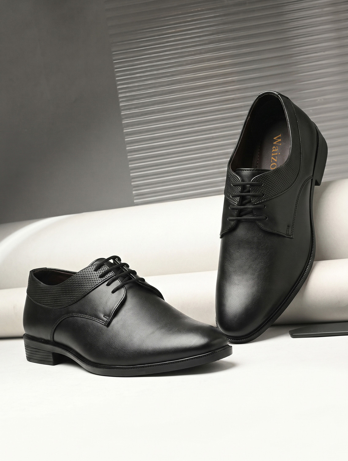 Image of Bata Derby For Men (Black , 13)