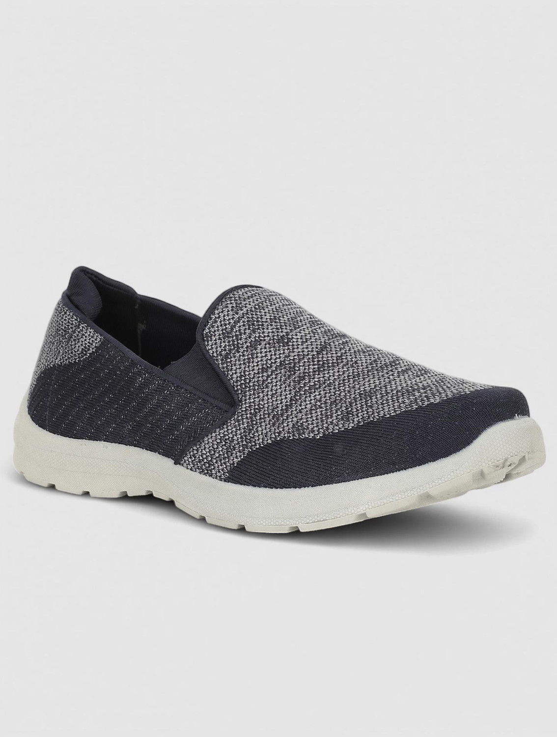 Image of Bata Slip On Sneakers For Men (Navy , 9)