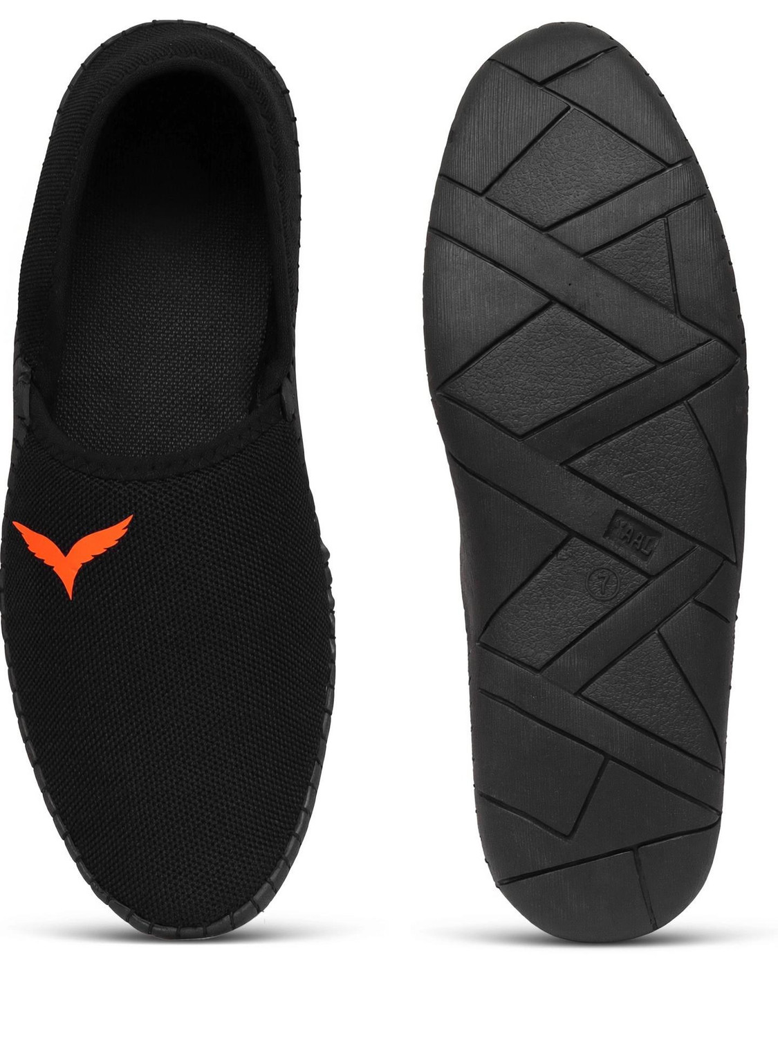 Image of VECHLO Mojare Casuals For Men (Black , 6)