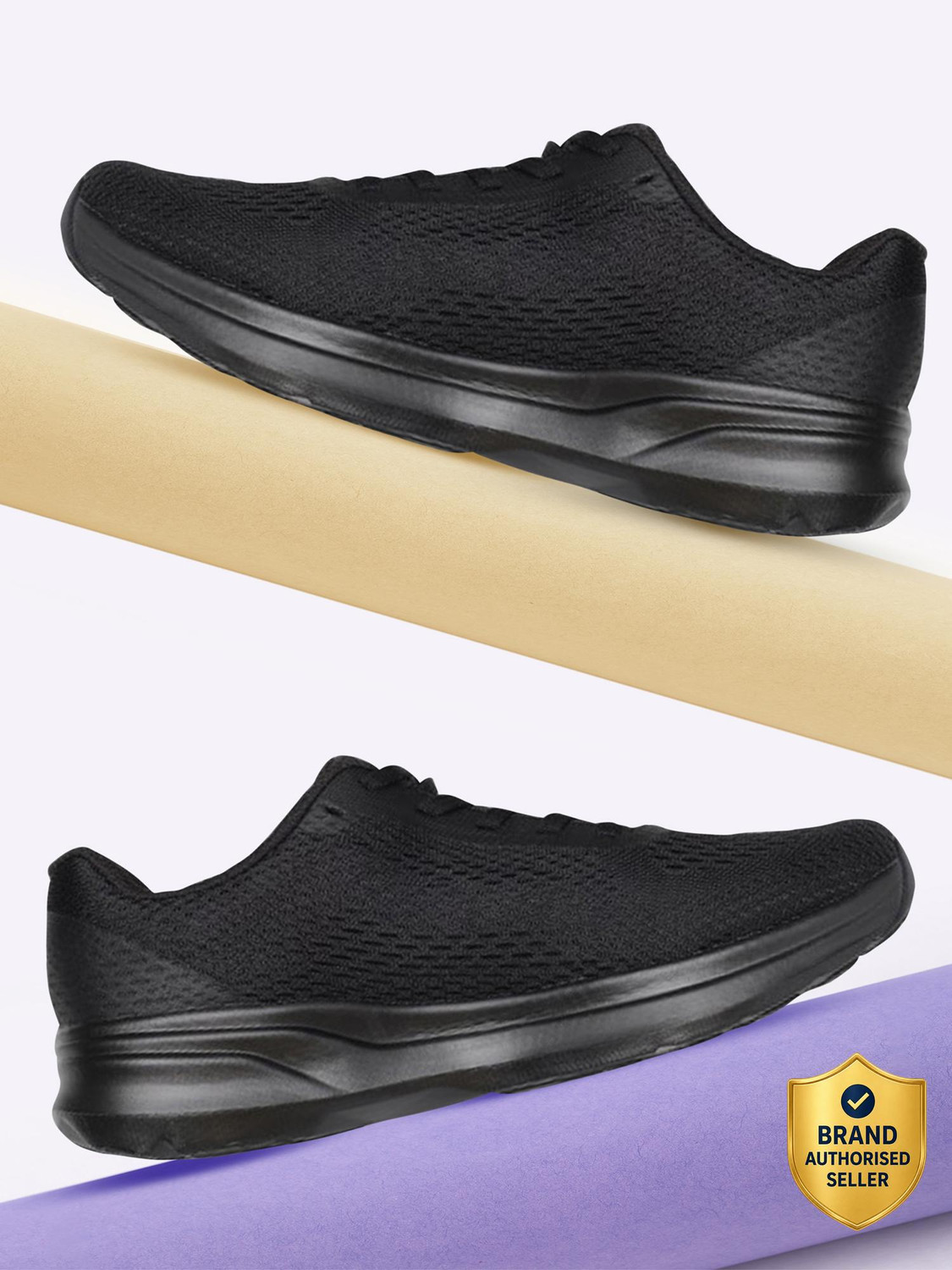 Image of Skechers Men Black outdoor Shoes Sneakers For Men (Black , 9)