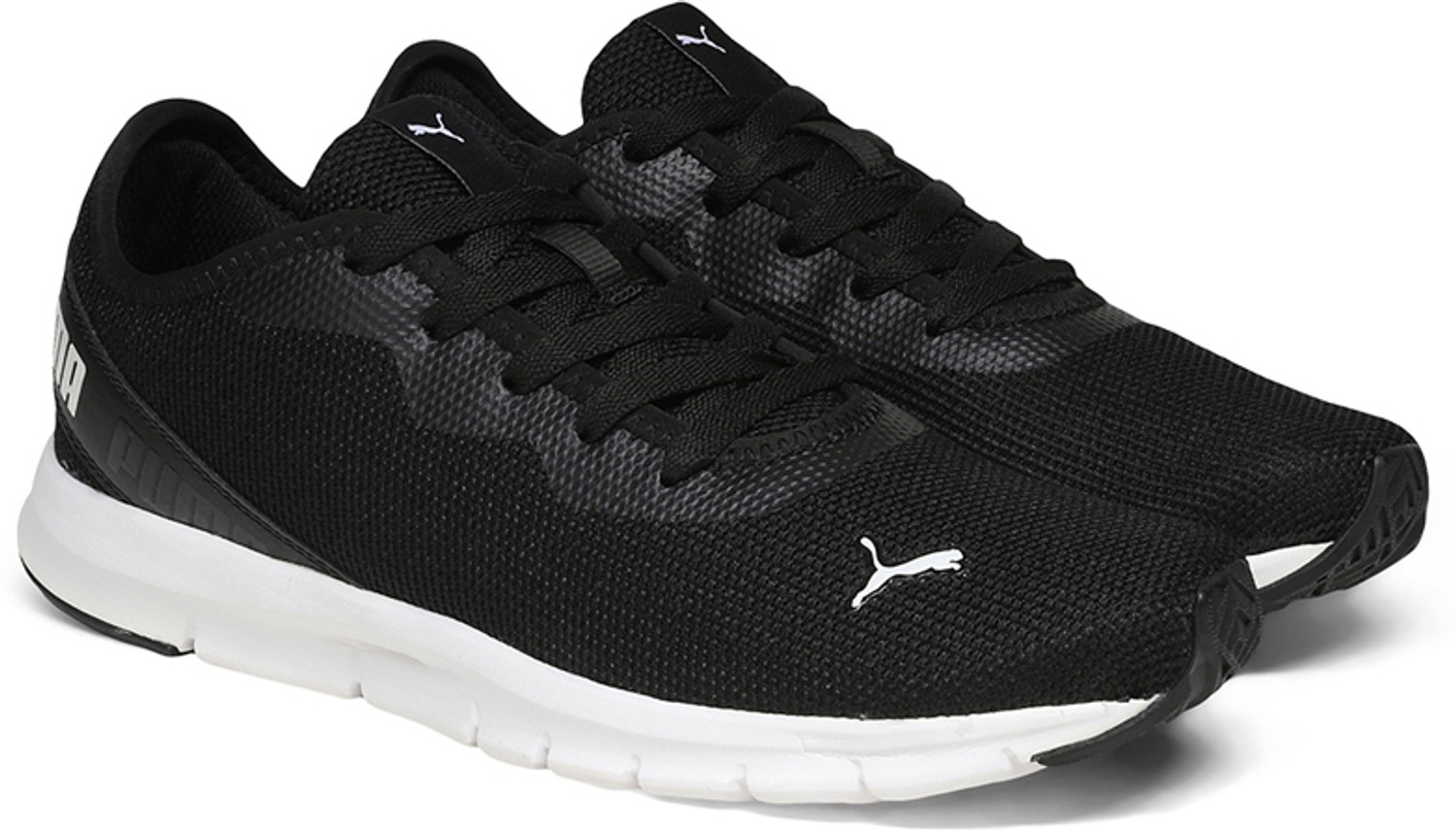Image of PUMA Softride Rift Runlyn Slipon Running Shoes For Men (Black , 10.5)