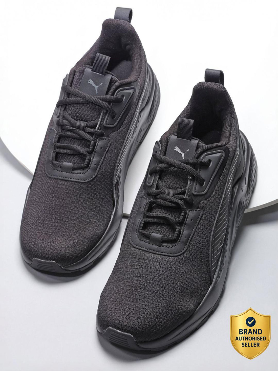 Image of PUMA COMET 2 Beta Running Shoes For Men (Black , 5)