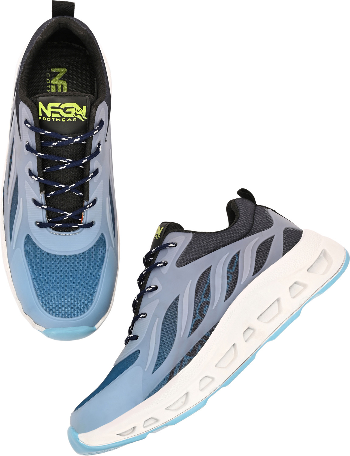 Image of NSGN Riding Shoes For Men (Blue , 7)