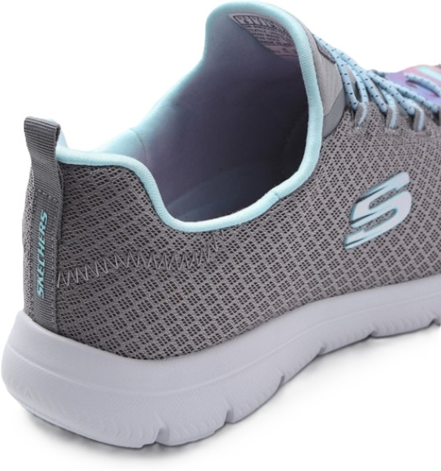 Image of Skechers SUMMITS Sneakers For Women (Grey , 5)