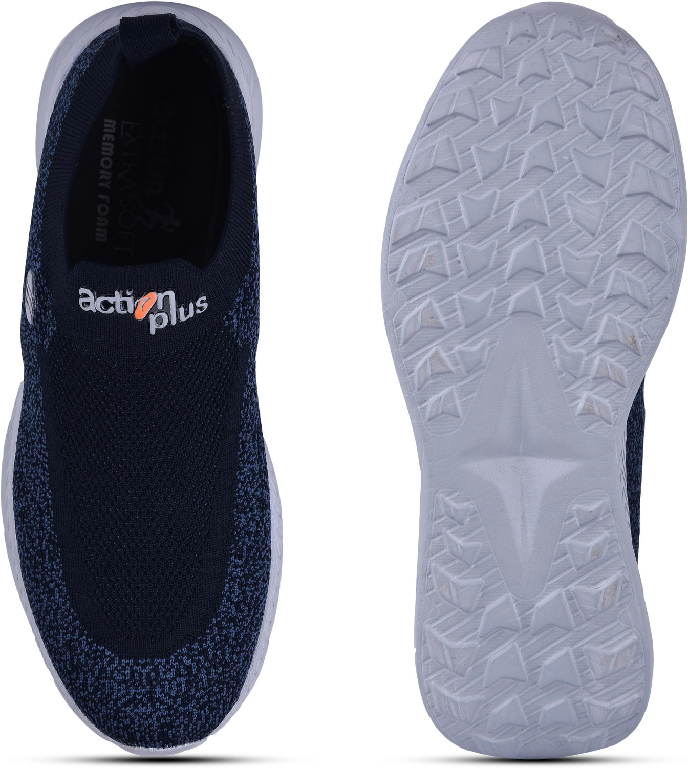 Image of ACTION APTM-17 Casuals For Men (Blue, Grey , 10)