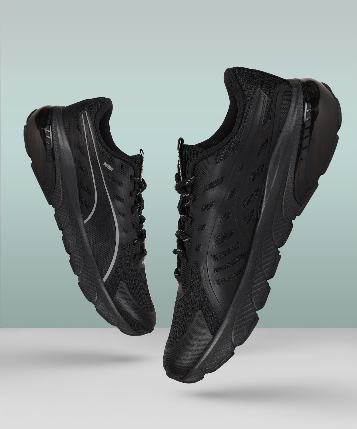 Image of PUMA X-Cell Nova FS SL Running Shoes For Men (Black , 8.5)