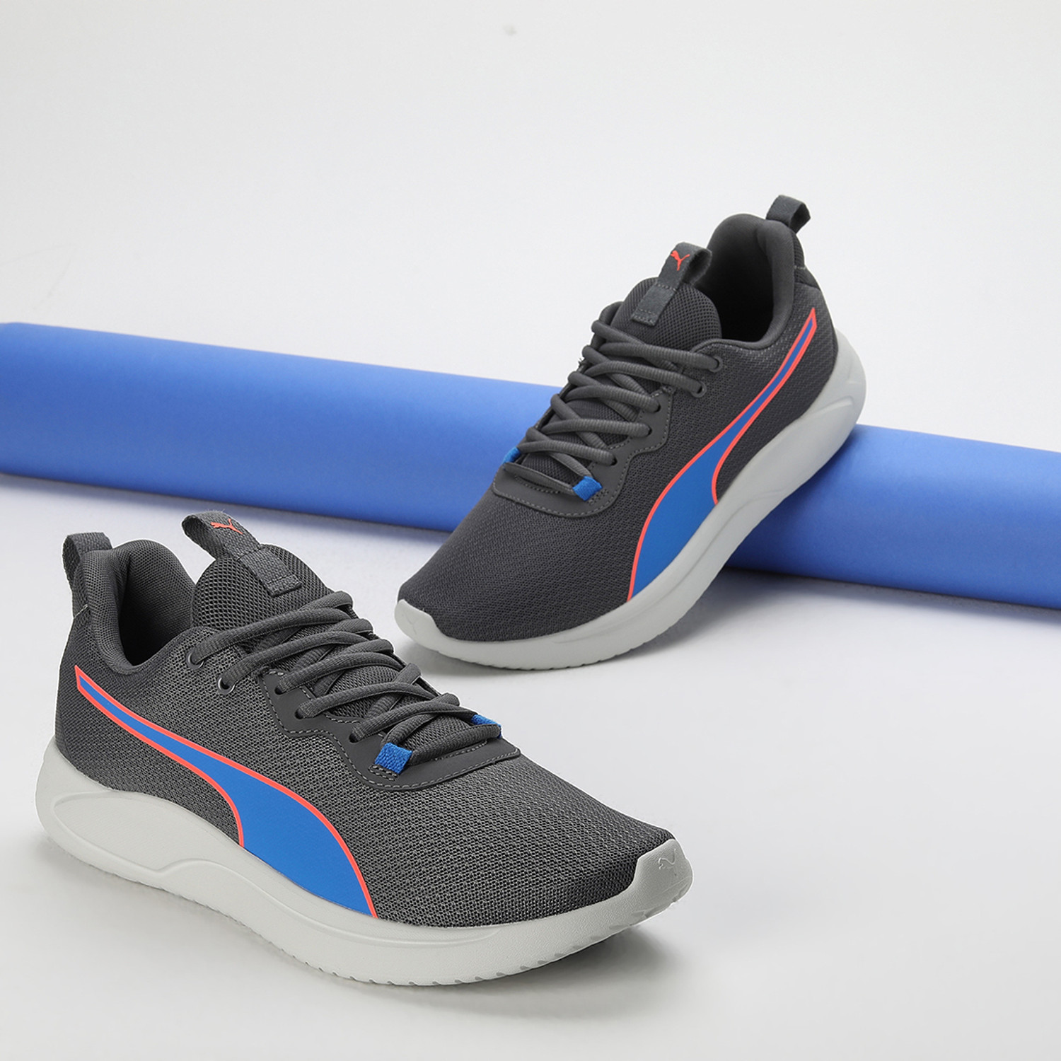 Image of PUMA olve Modern Running Shoes For Women (Black , 3)