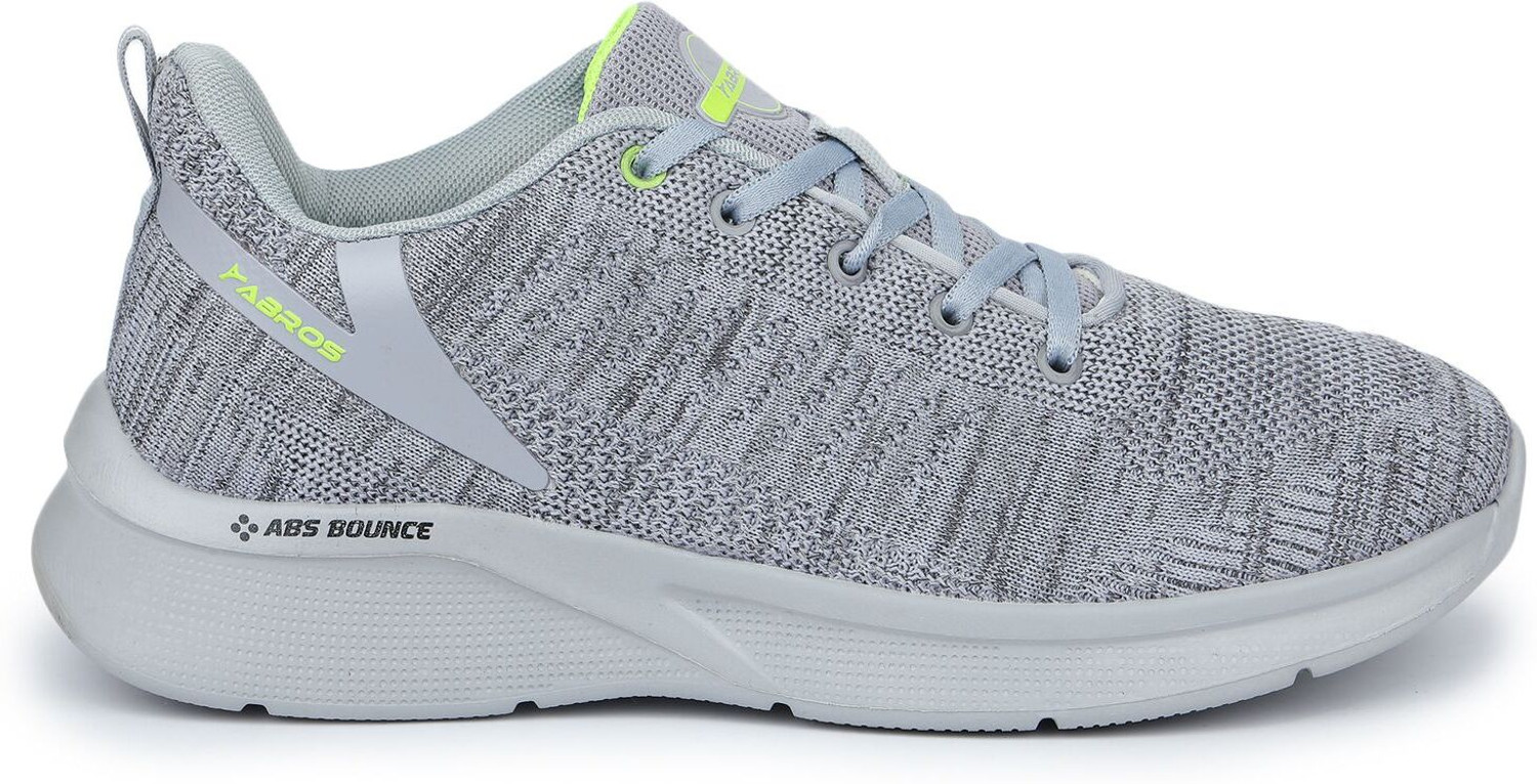Image of Abros SPACE Running Shoes For Men (Grey , 11)