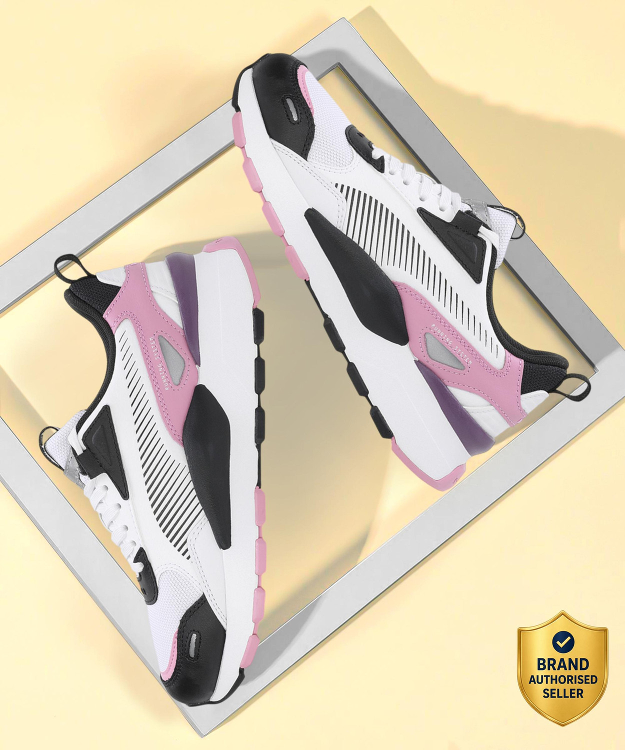 Image of PUMA RS-XK Sneakers For Women (Grey , 5)
