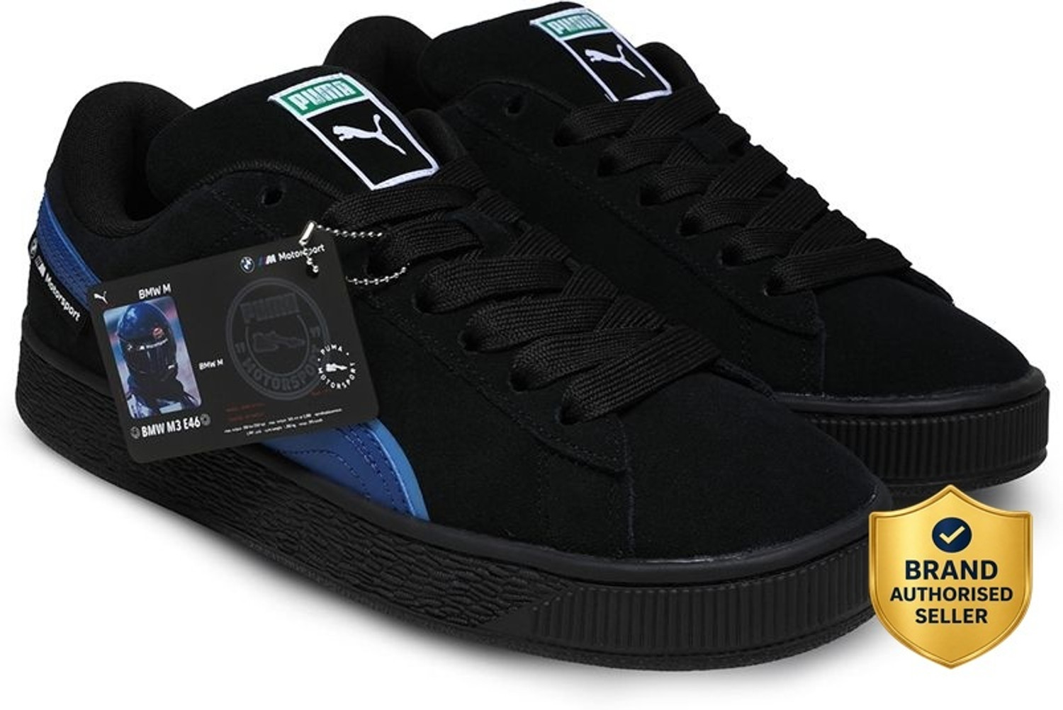 PUMA BMW M Motorsport Suede XL Black Sneakers - Image 6