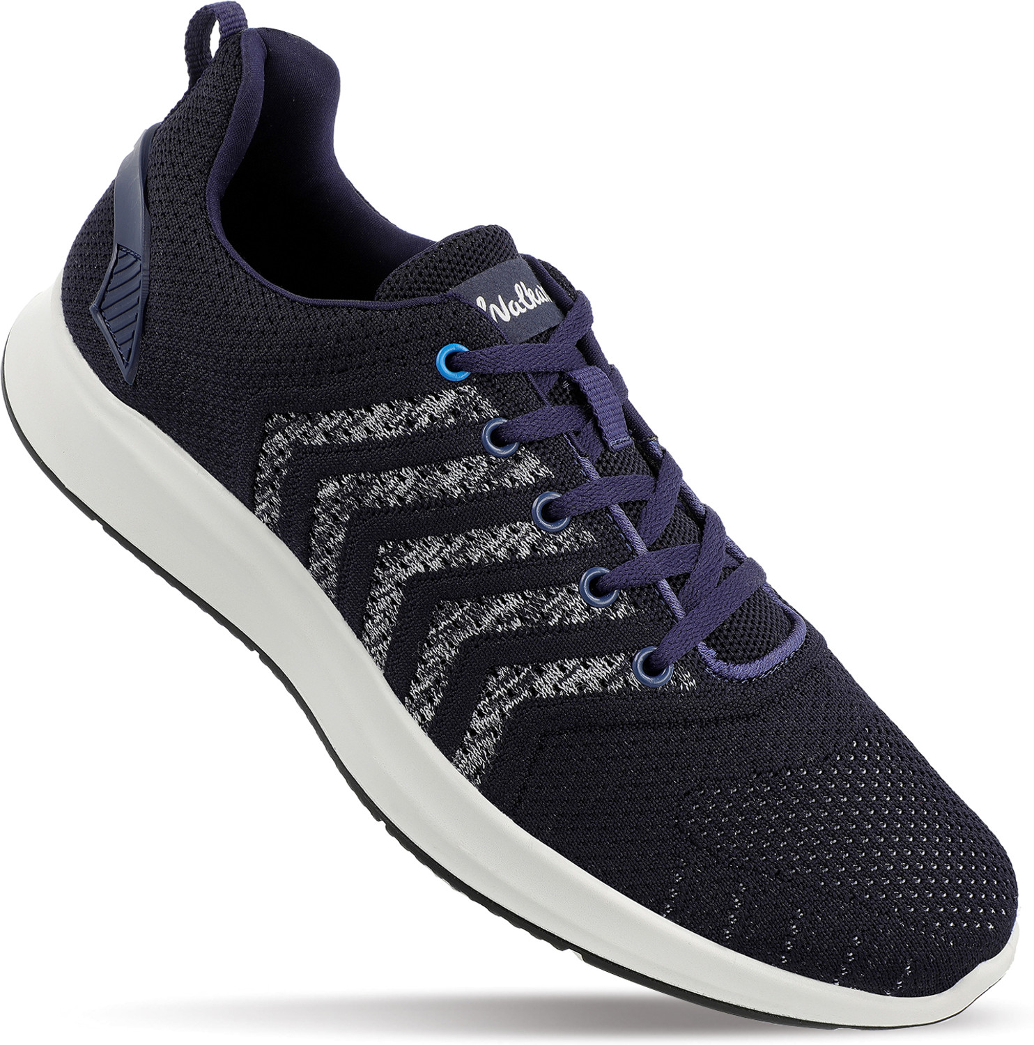 Image of WALKAROO Walking Shoes For Men (Navy , 9)
