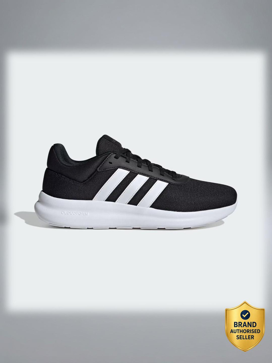Image of ADIDAS LITE RACER 4.0 Sneakers For Men (Black , 6)