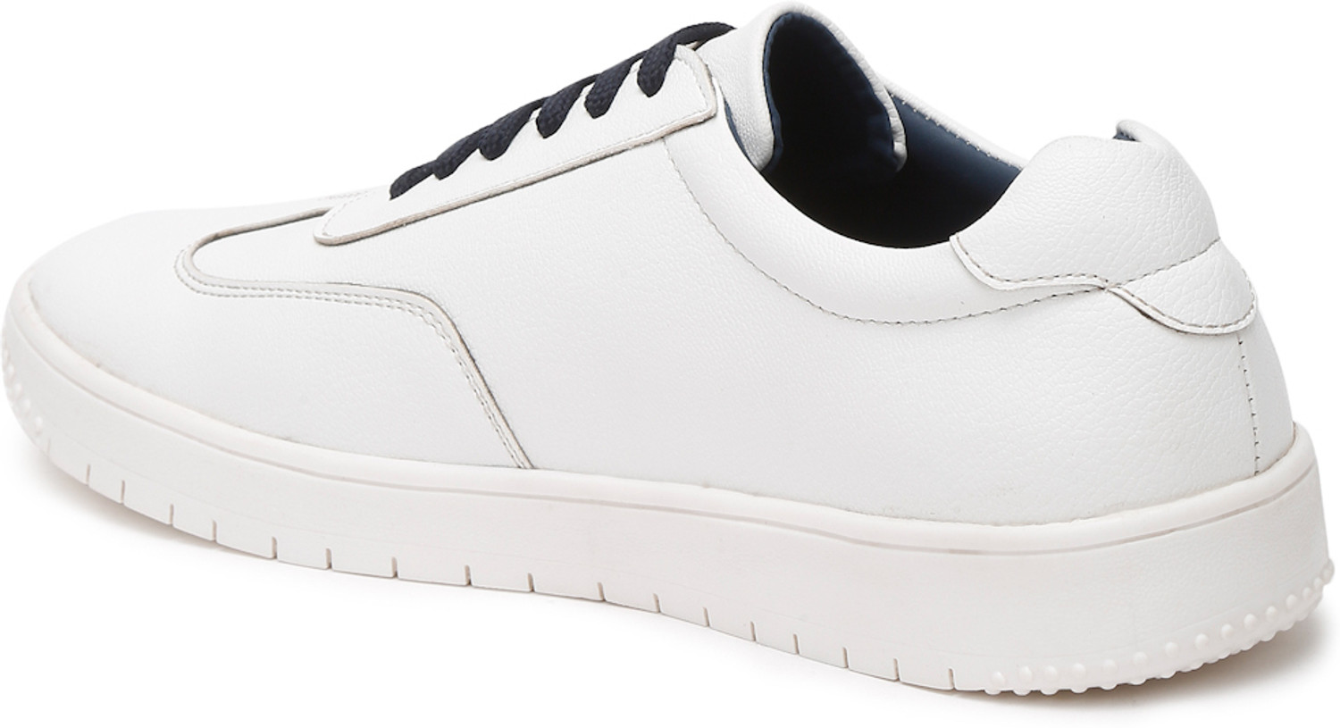 Image of kosher Soft, Comfortable & Slip Resistant Sneakers For Men (White , 9)