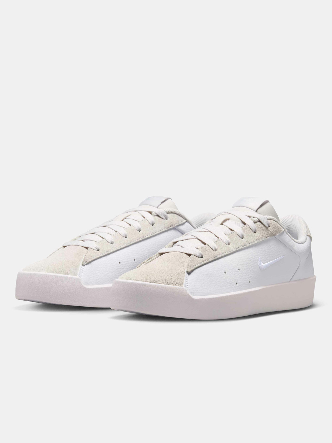 NIKE Court Heritage White Sneakers For Women - Image 6