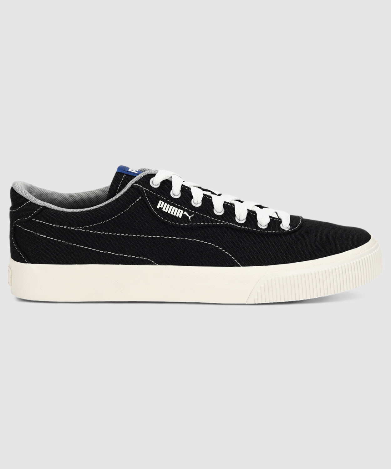 Image of PUMA IV-60 Canvas Shoes For Men (Black , 7.5)