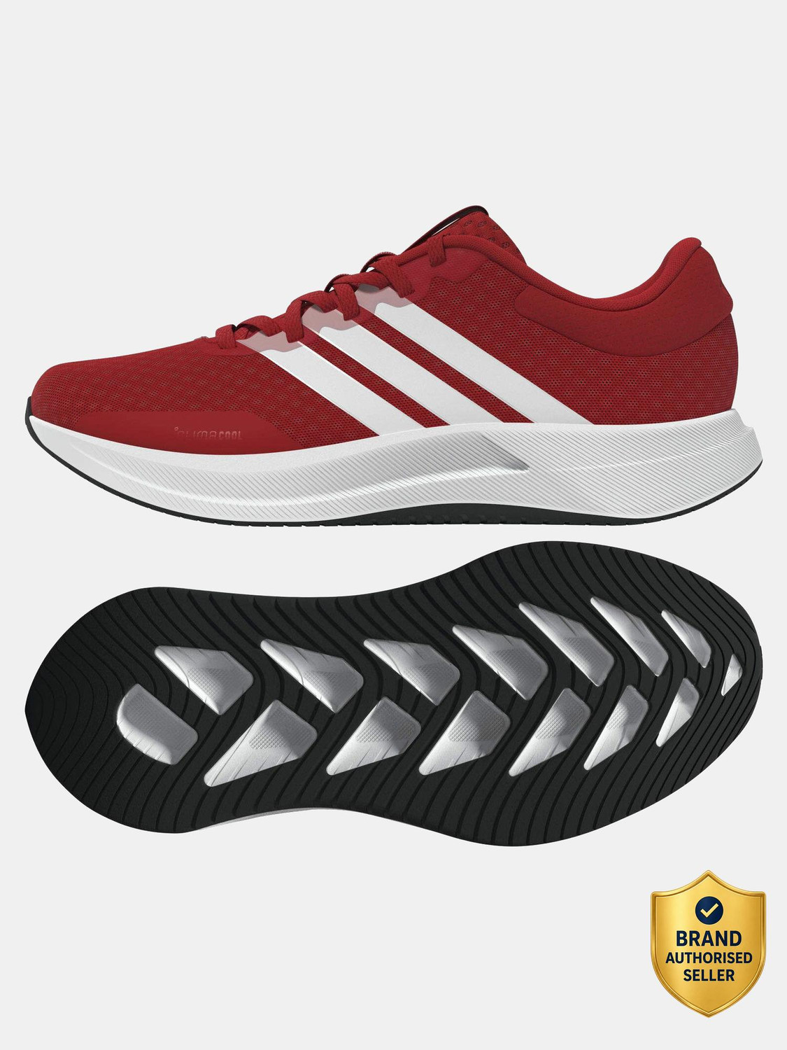 Image of ADIDAS SWITCH AEROMOVE Sneakers For Men (Grey , 7)