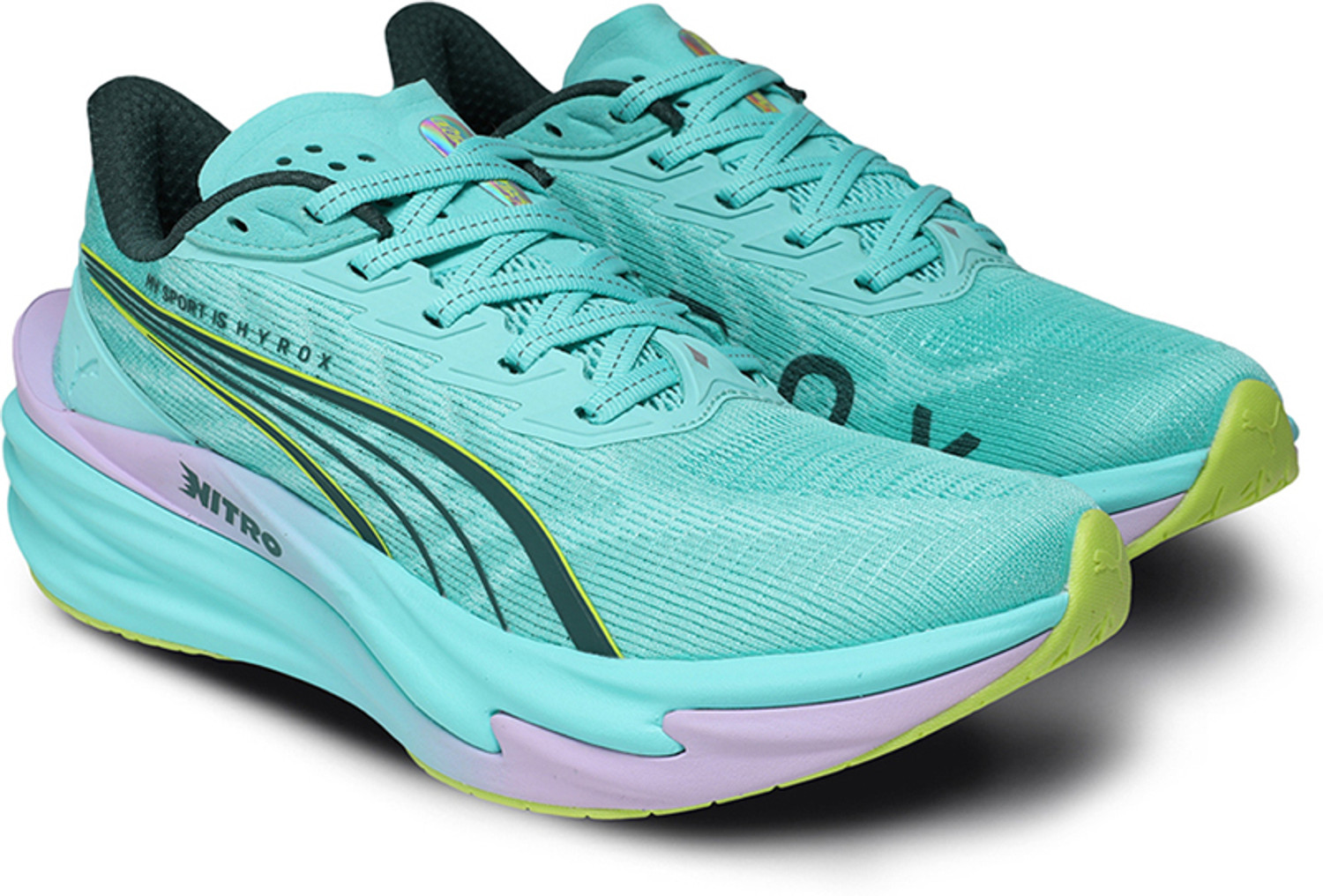 Image of PUMA X-Cell Action Running Shoes For Women (Green , 4.5)