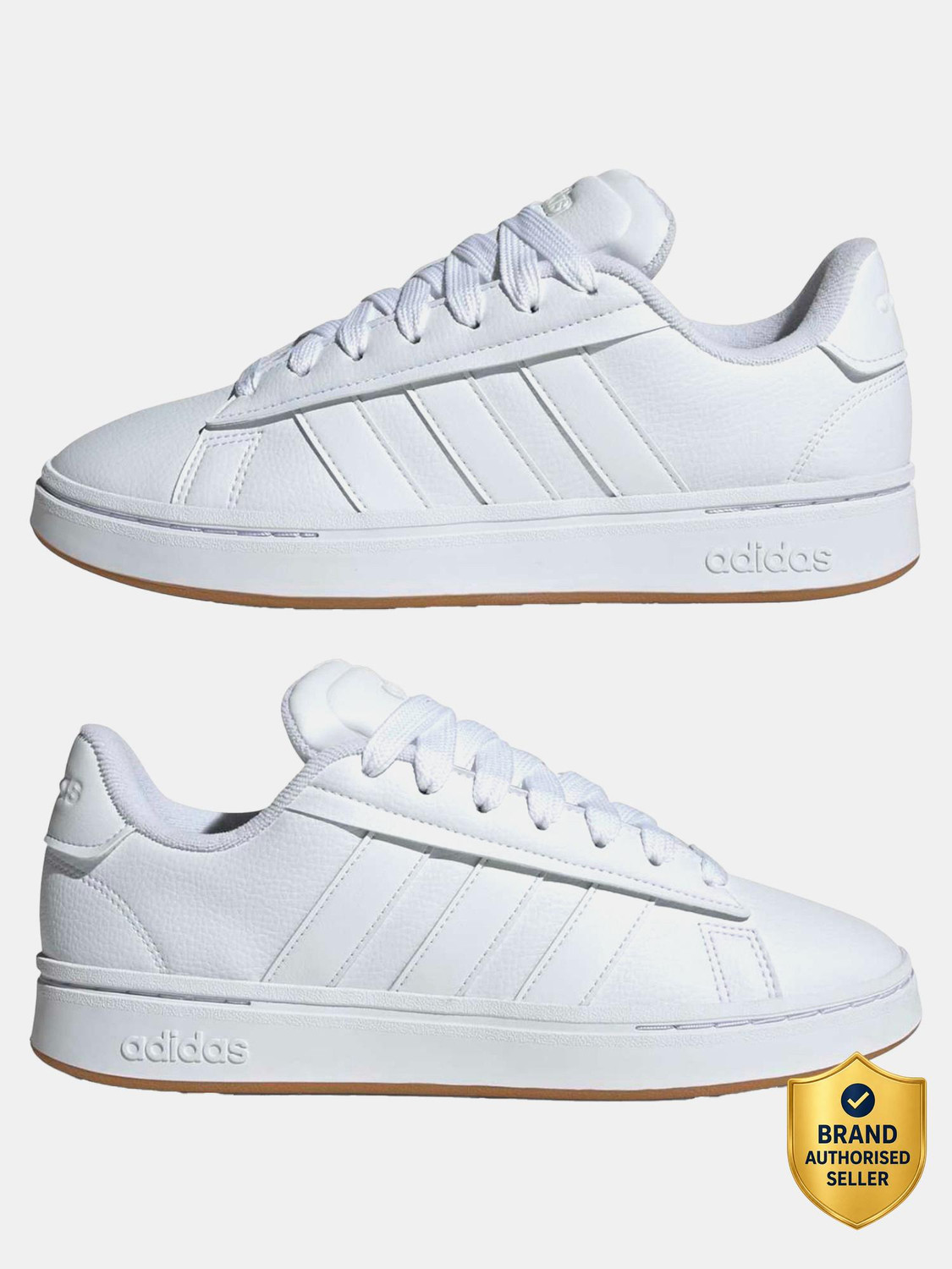 Image of ADIDAS GRAND COURT ALPHA 00s Sneakers For Men (White , 6.5)