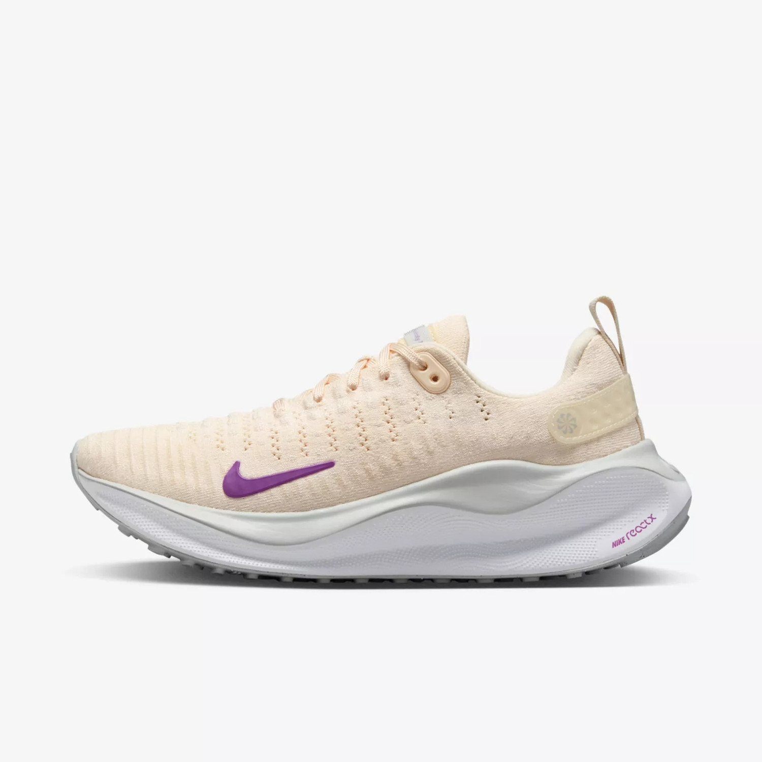 Image of W NIKE REACTX INFINITY RUN 4 Running Shoes For Women (Beige , 3.5)