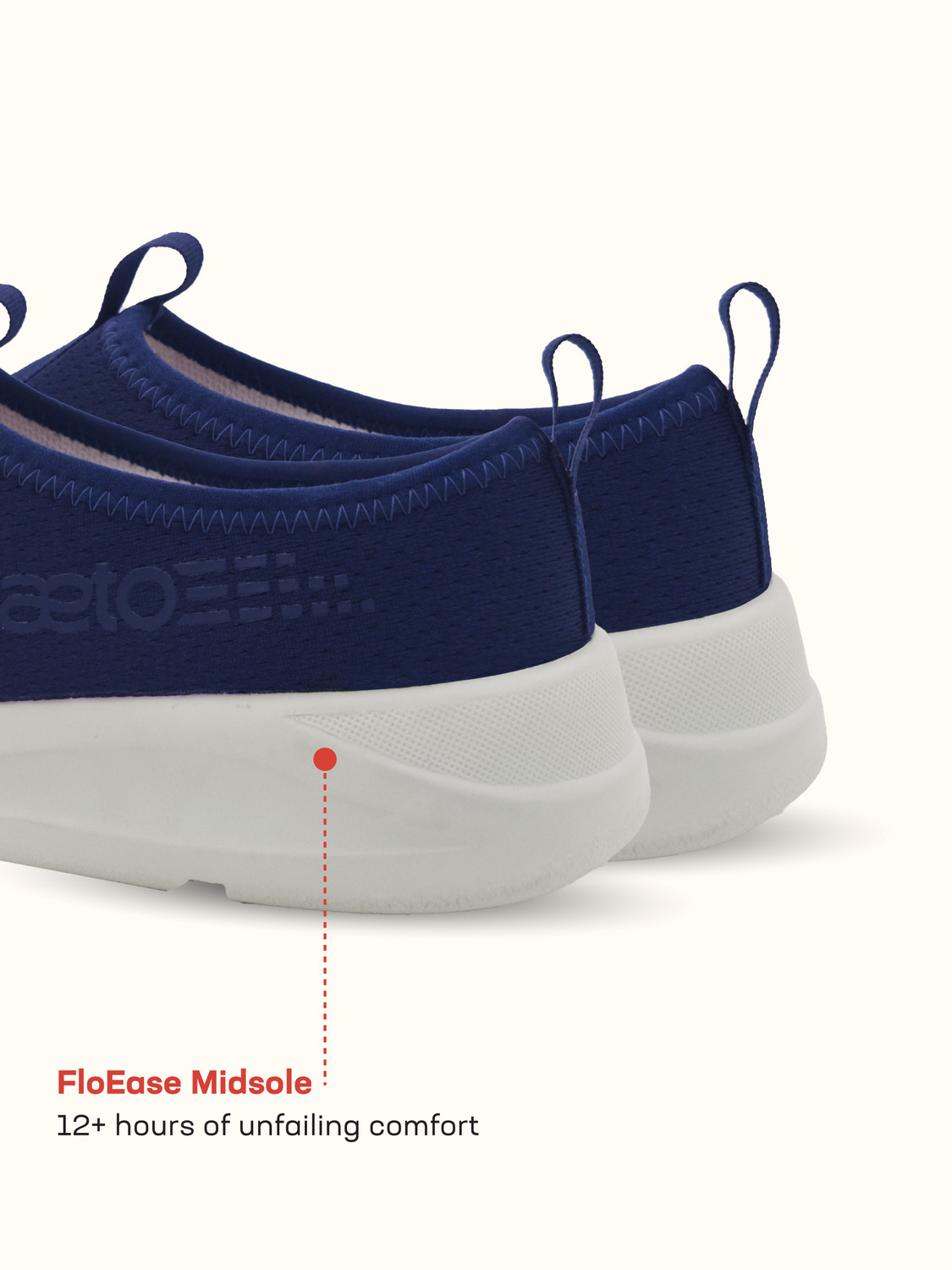 Image of Plaeto EZPlay Walking Shoes | Comfortable Lightweight with Breathable Mesh Slip On Sneakers For Men (Blue, Grey , 8)