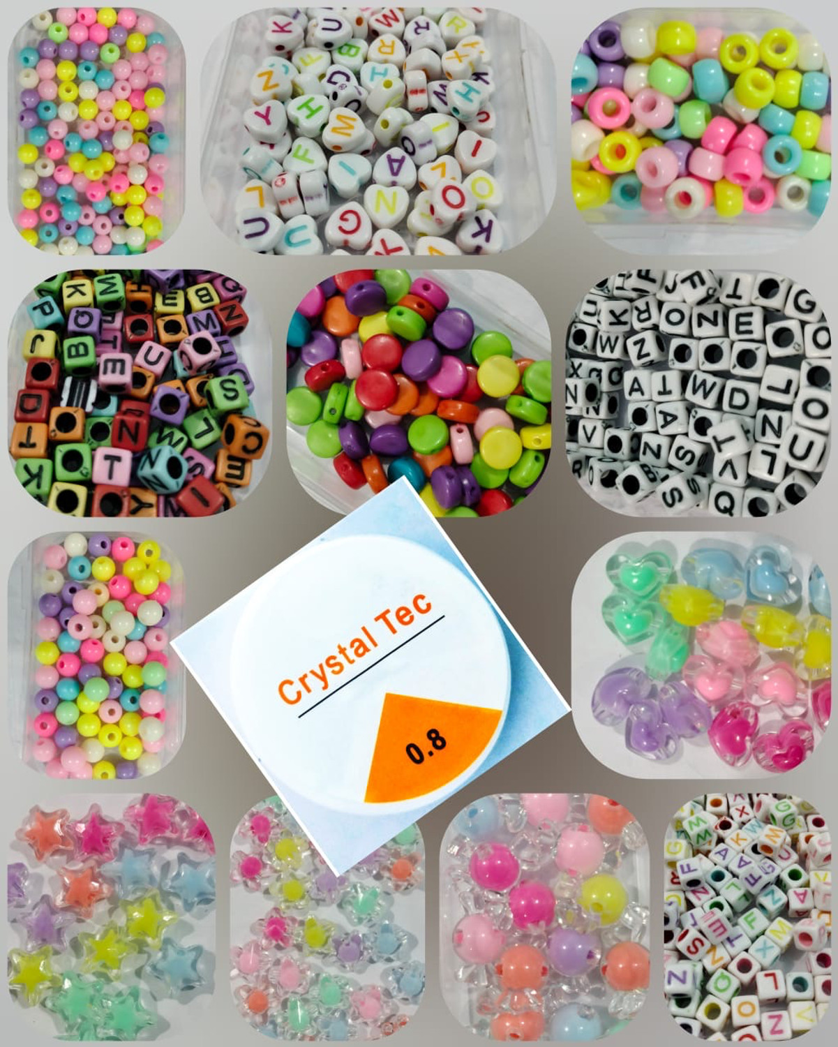 Image of JEKEMI 17000pcs 2mm Glass Seed Beads for Jewelry Making Kit