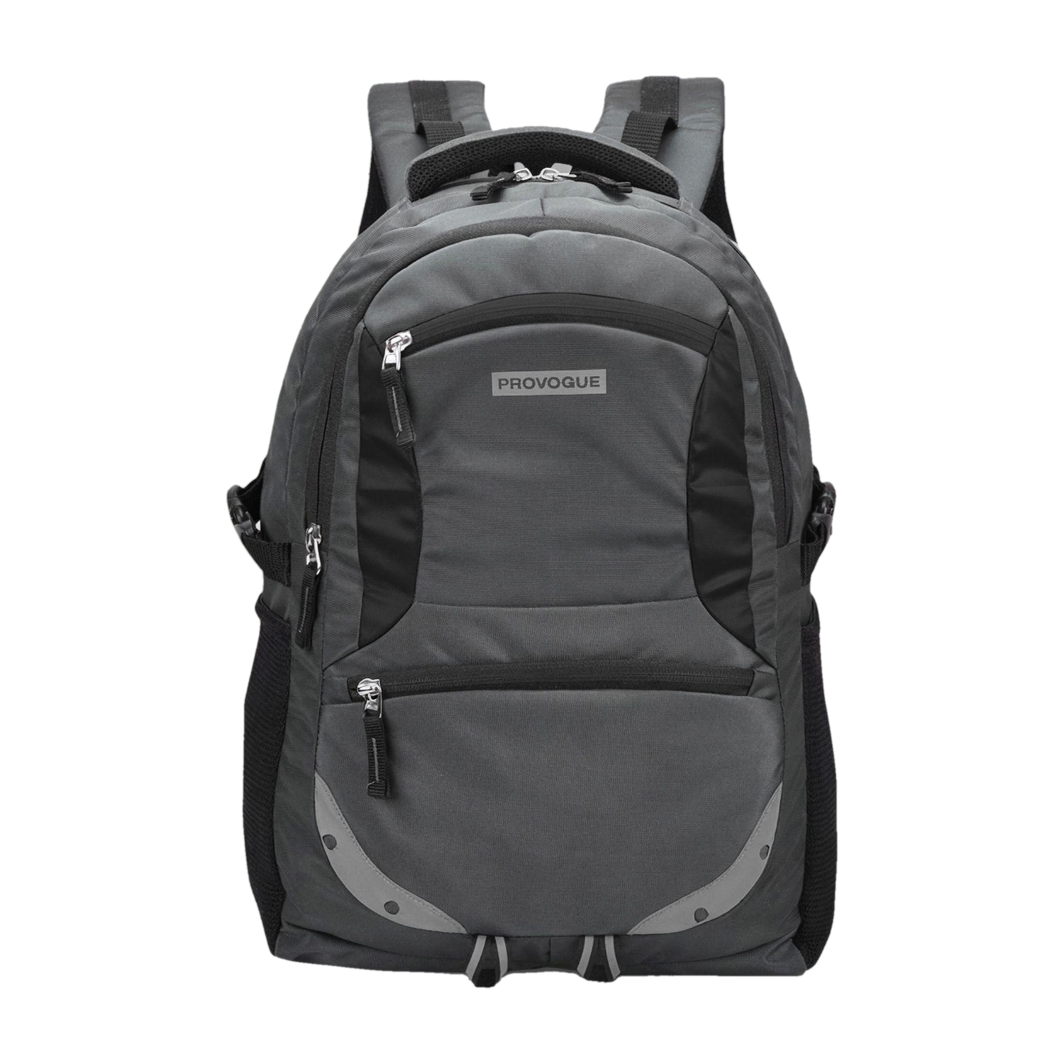 Image of PROVOGUE Large 32 L Laptop Backpack Unisex Casual Bag For Travel / School /Collage / Office (Grey, Black)