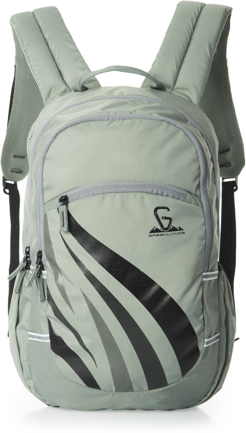 Image of GreenLands Large 33 L Laptop Backpack Zipster College, School, Office, Travel Bag (Black)