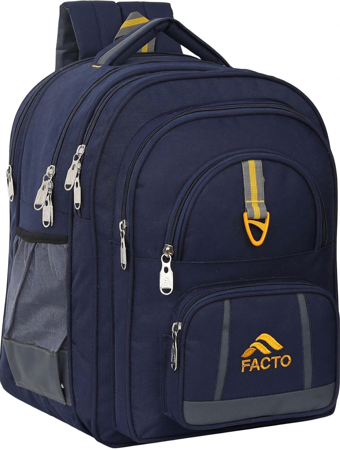 Image of sky spirit Large 65 L Laptop Backpack 65L Expandable Backpack for Travel, Trekking, Hiking & Camping | Water-Resistant (Blue)