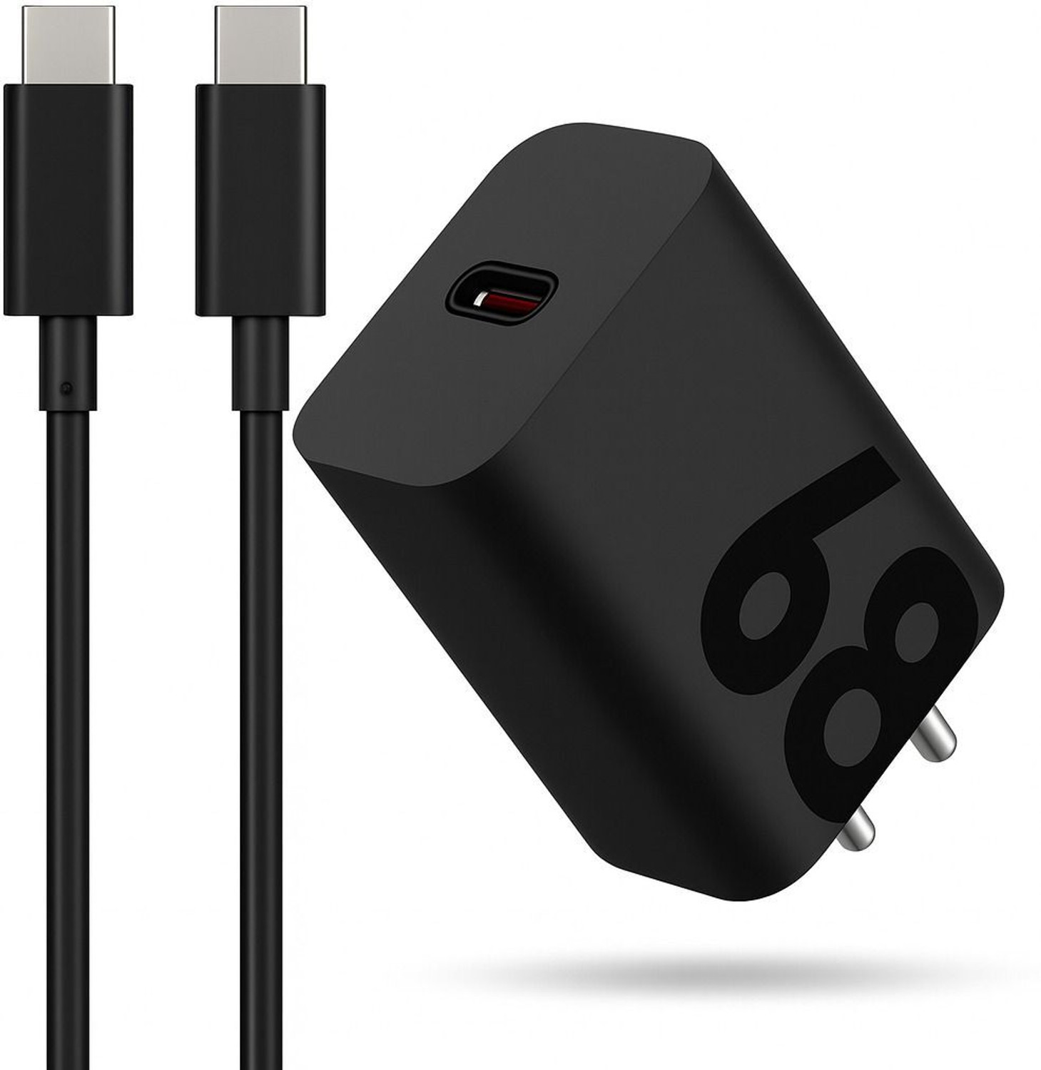 Image of RVAT 68 W TurboPower 3.0 3 A Wall Charger for Mobile (Black)