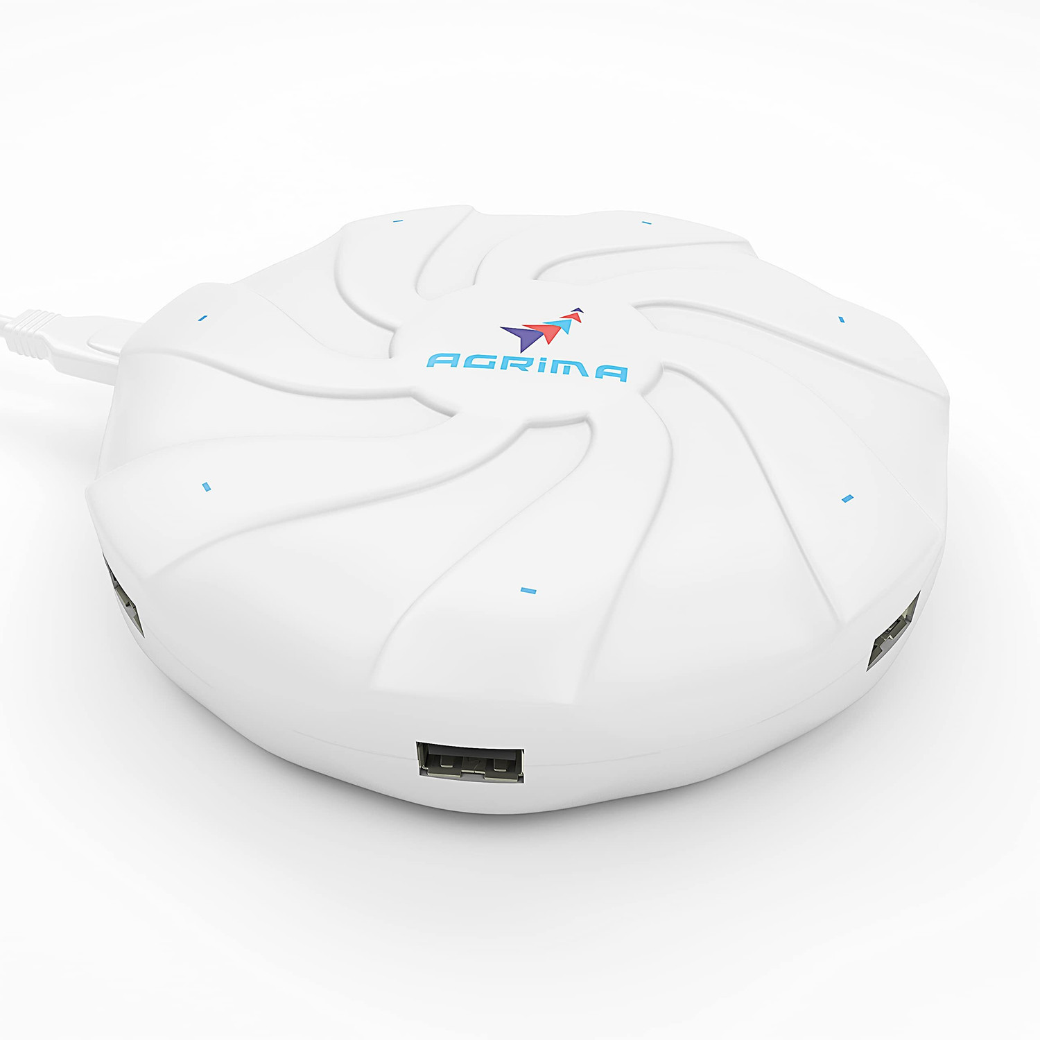 Image of Feetworking 10 W 2.1 A Dual Port Mobile Charger (Multicolor)