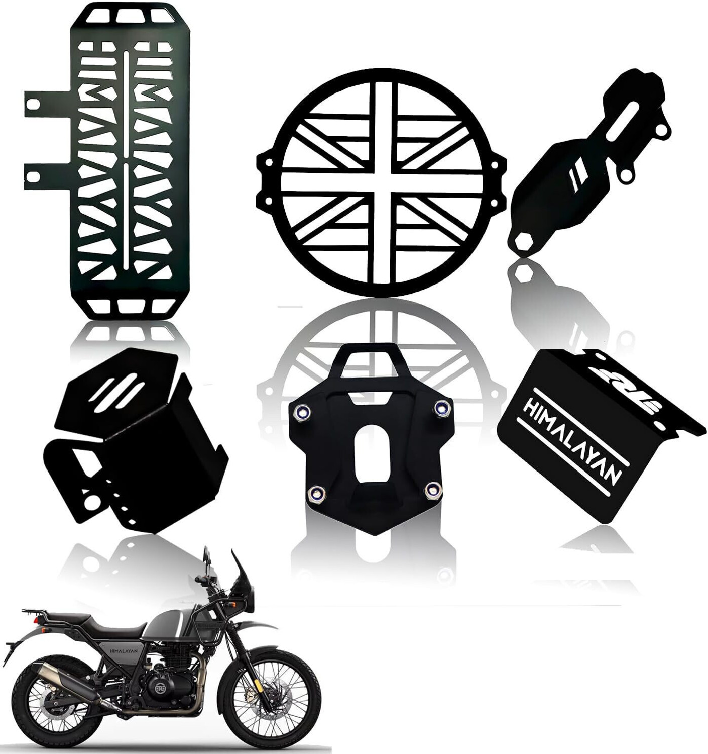 Image of MotoXpert Honda CB 125 Hornet Heavy Duty Bike Crash Guard (Honda)