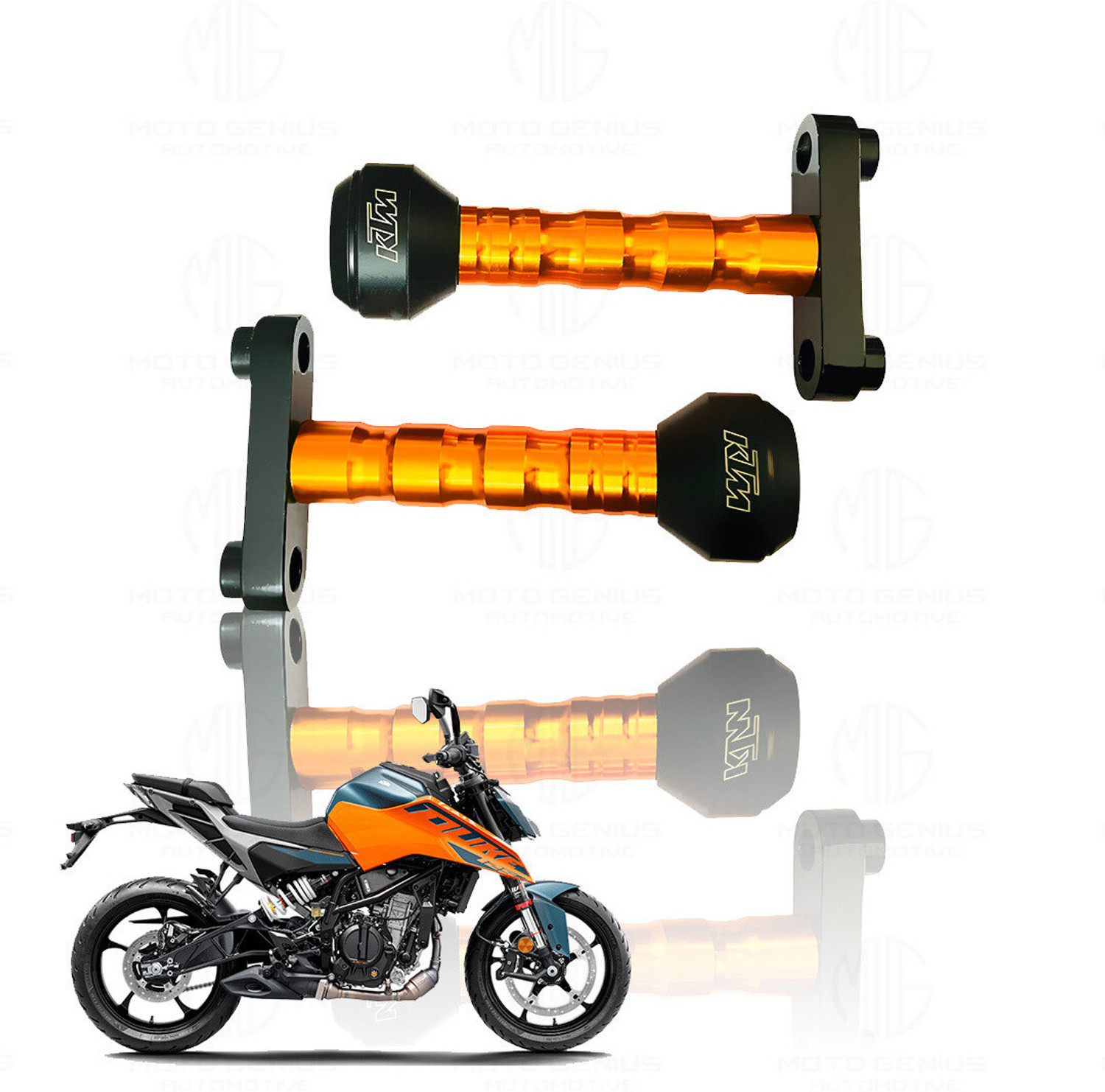 Image of MotoXpert Honda CB 125 Hornet Heavy Duty Bike Crash Guard (Honda)