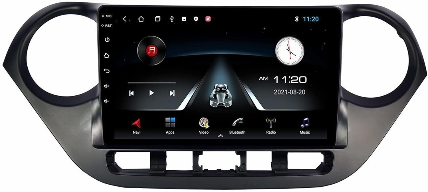BASSOHOLIC 9 Inch Android Auto/CarPlay for Grand i10 & Xcent - Image 1