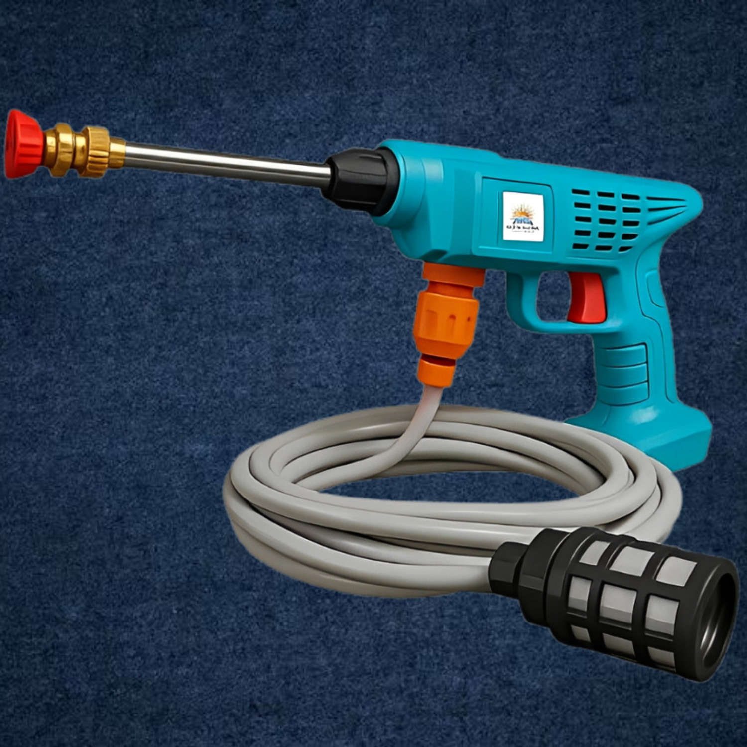 Image of SHIV SHAKTI GARAGE EQUIPMENTS Portable Electric High-Pressure Washer for Car, Bike, Home & Garden Cleaning Pressure Washer