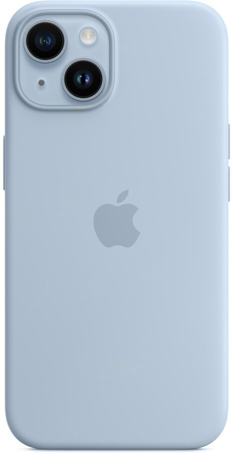 Image of Caseex Back Cover for Apple iPhone 14 Plus (Blue, Grip Case, Silicon, Pack of: 1)