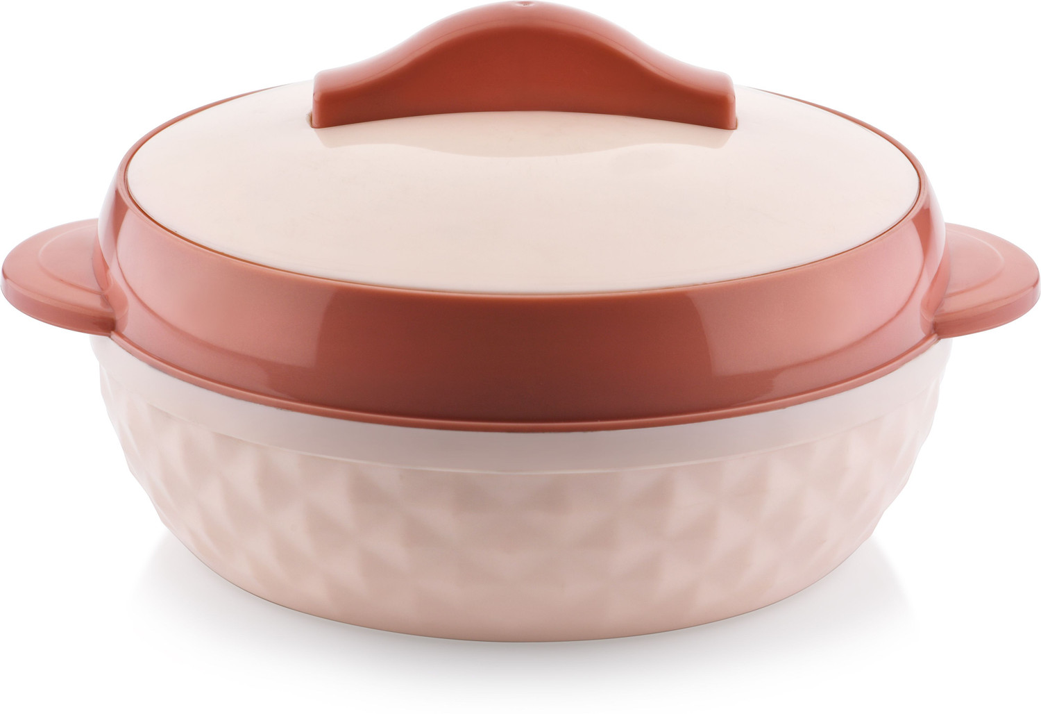 Image of Lehza Gift Set Pack Hot-Pot Insulated Casserole Food Warmer Stainless Steel with Plastic Cover & Bottom | Hot-Pot Insulated Casserole Food Warmer | Gift Set Chapati box Hot-pot Insulated Casserole Thermoware Casserole Cook and Serve Serve Casserole (2500 ml)