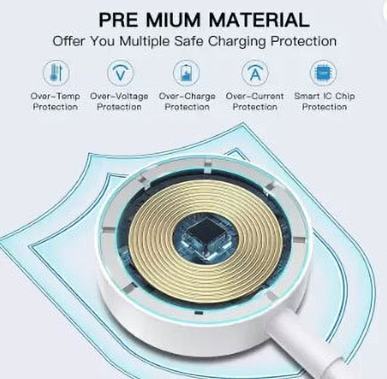 Image of IZJZRN Charger Compatible with T800 Ultra, T900 Ultra Sport Smartwatch Charging Pad Charging Pad