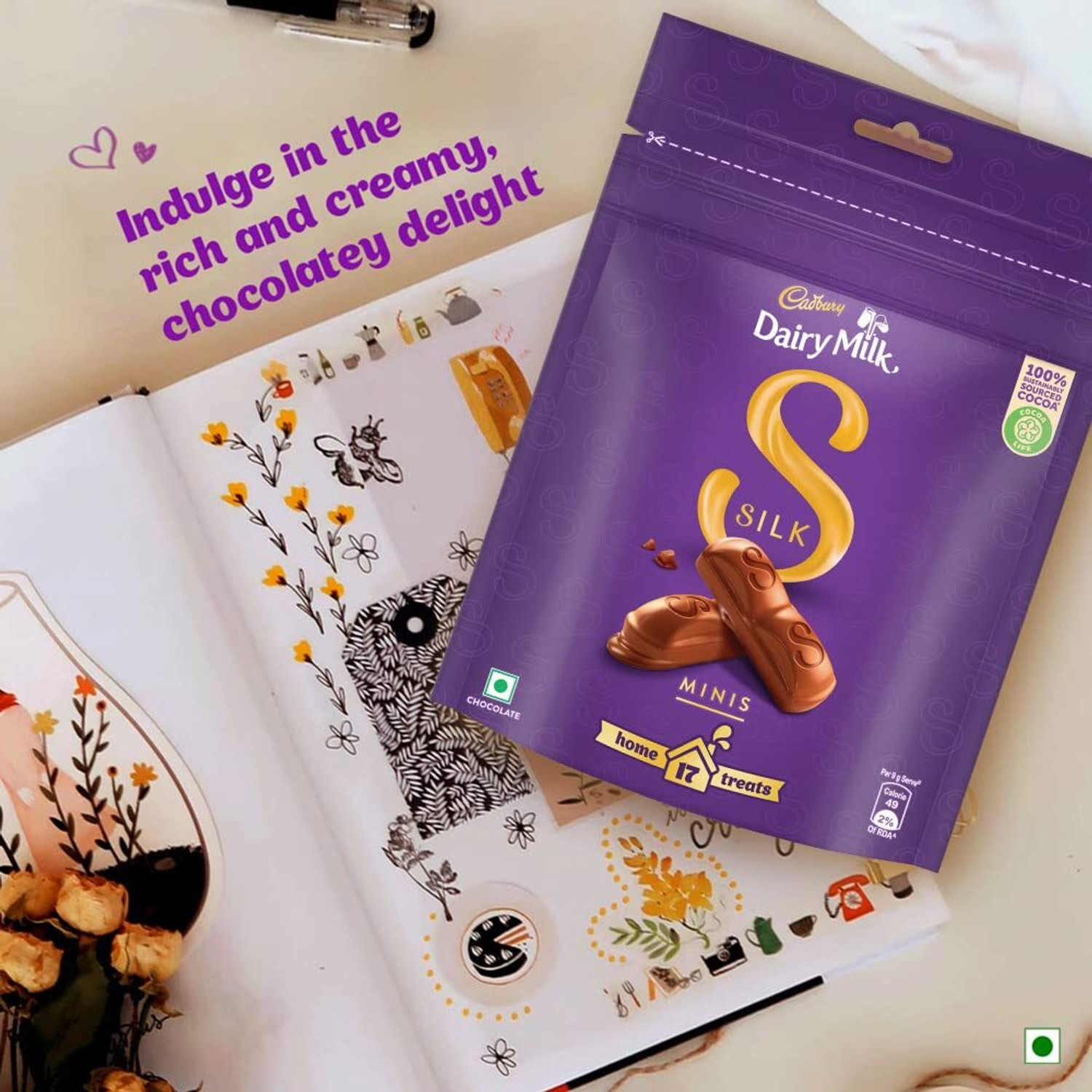 Image of Cadbury Silk Chocolate Home Treats Bar Gift Pack (153.1 g)