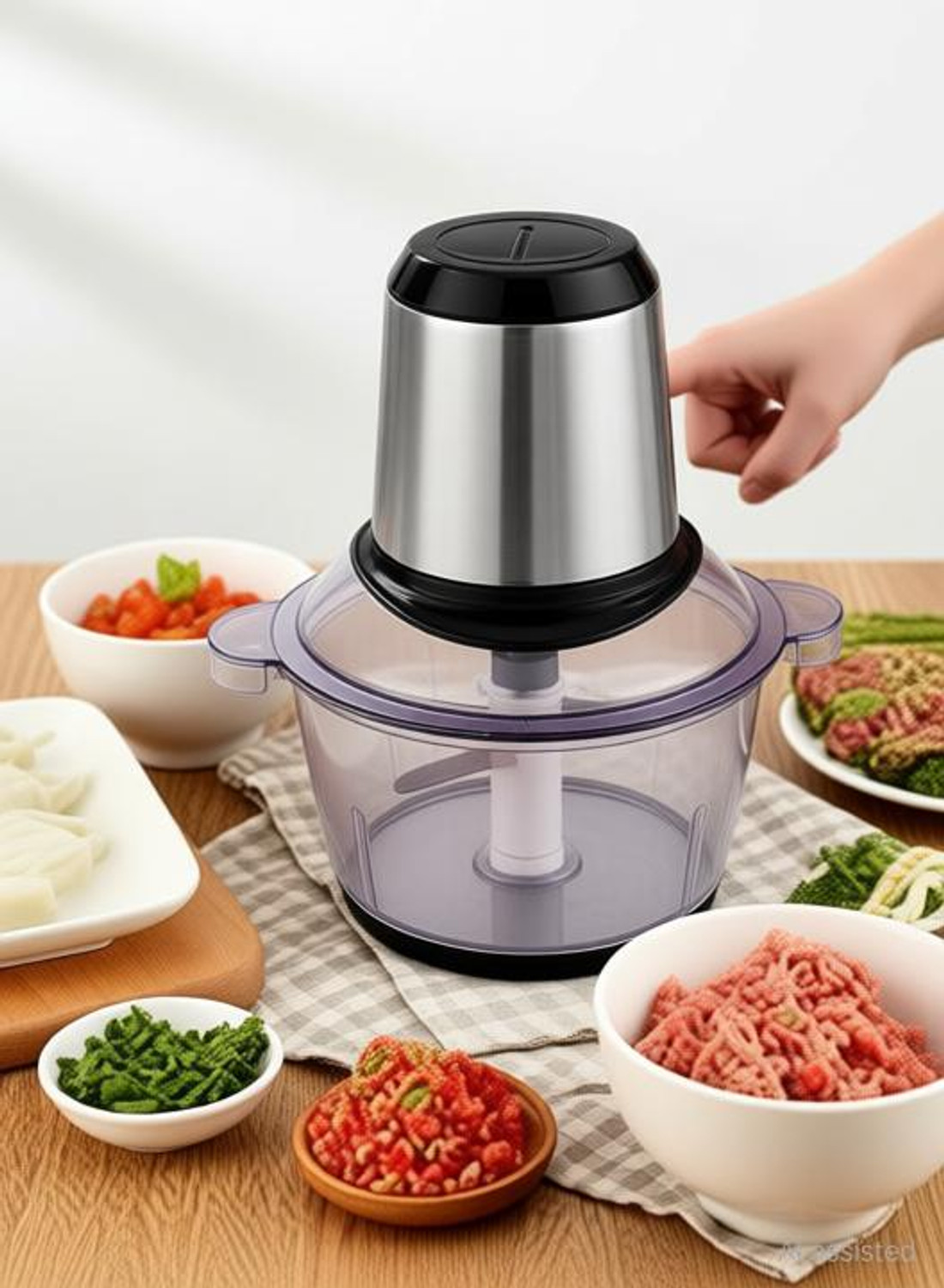Image of Bhyvaa MGJ183 40 W Mixer Blender (Electric Fruit Juicer Maker USB Rechargeable Mini Juicer Mixer GrinderZS58 | 1 Jar | Blue)